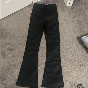 Edikted Black Flared Pants